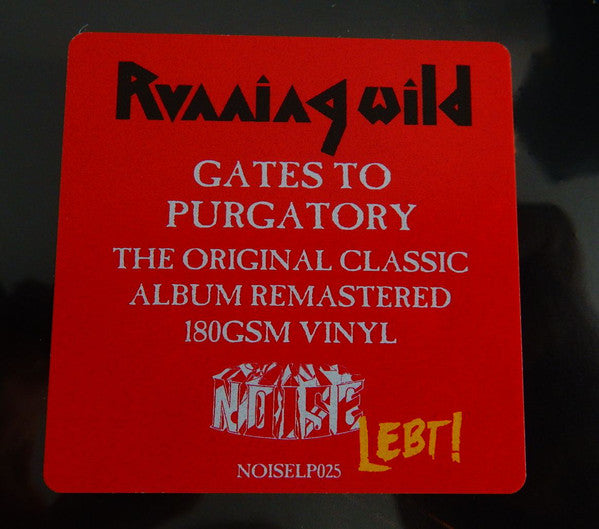 Running Wild : Gates To Purgatory (LP, Album, RE, RM, 180)