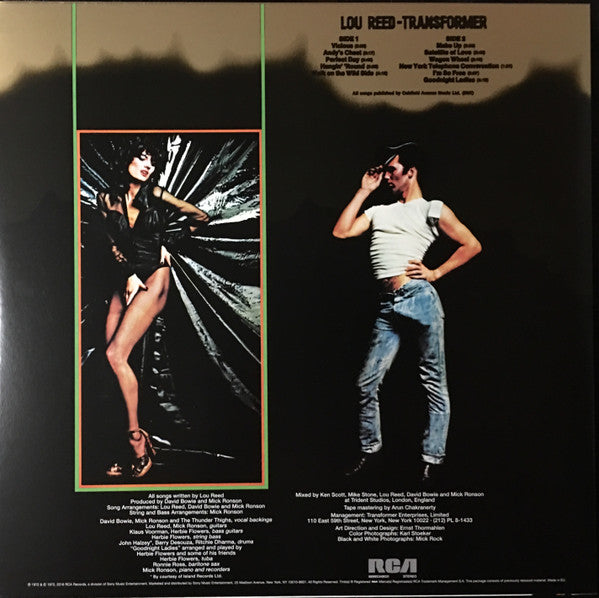 Lou Reed : Transformer (LP, Album, RE, RM)