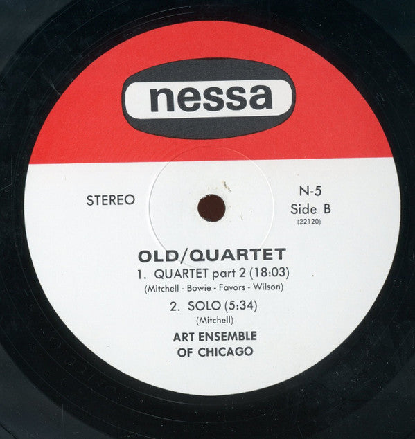 Roscoe Mitchell : Old / Quartet (LP, Album)