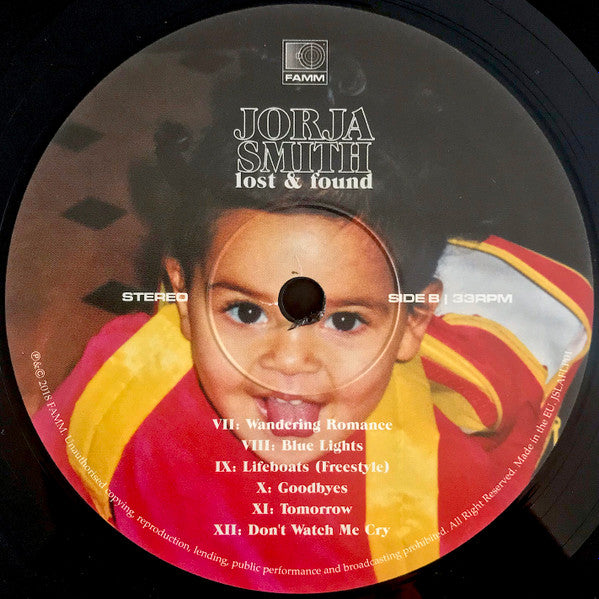Jorja Smith : Lost & Found (LP, Album, 180)