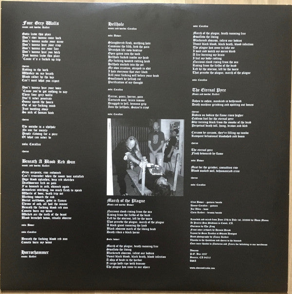 Abscess (2) : Horrorhammer (LP, Album, Ltd, Blu)