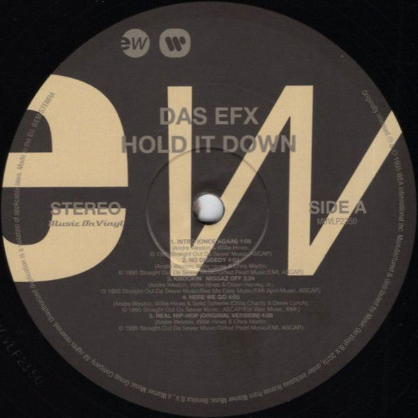 Das EFX : Hold It Down (2xLP, Album, RE, 180)