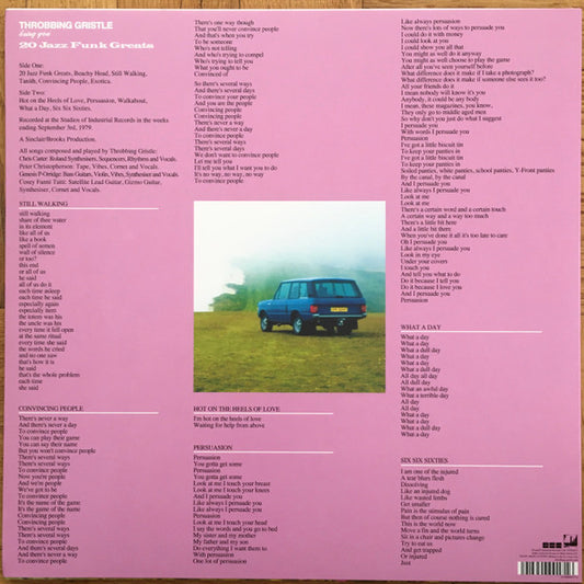 Throbbing Gristle : 20 Jazz Funk Greats (LP, Album, RE, RM)