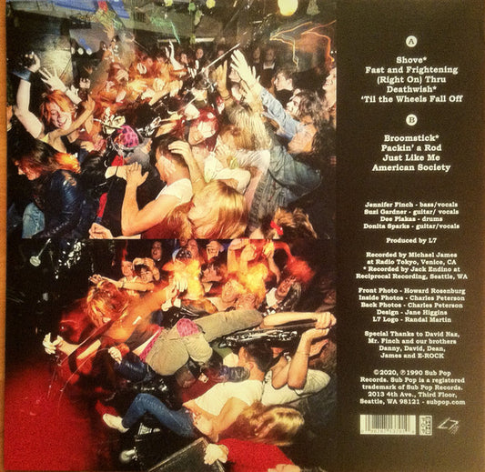 L7 : Smell The Magic (LP, Album, RE, RM)