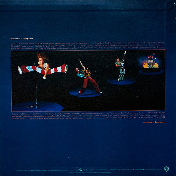 Van Halen : Van Halen II (LP, Album, Promo)