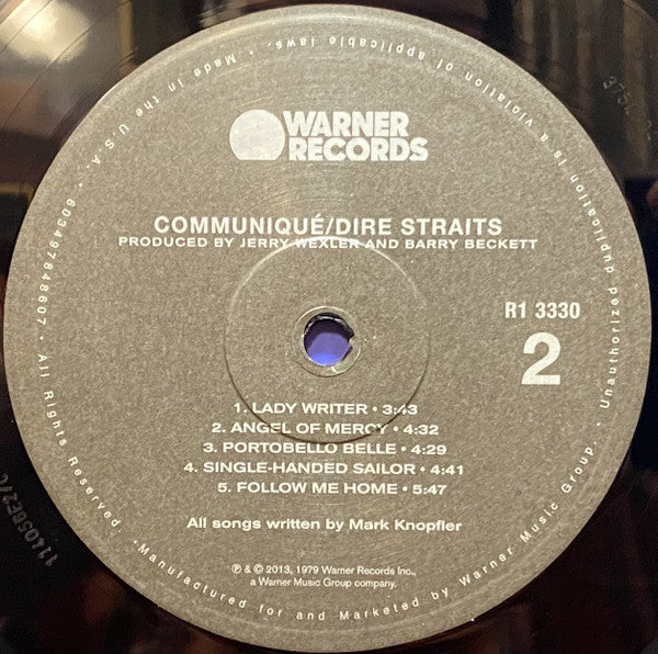 Dire Straits : Communiqué (LP, Album, RE, 180)