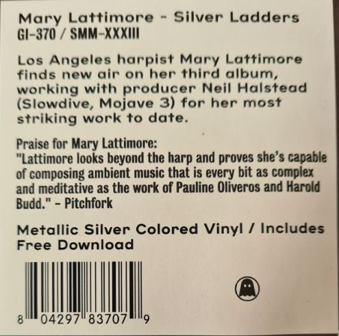 Mary Lattimore : Silver Ladders (LP, Album, Ltd, RP, Met)