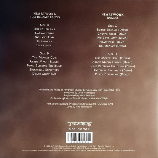 Carcass : Heartwork (Ultimate Edition) (LP, Album, RE, RM + LP)