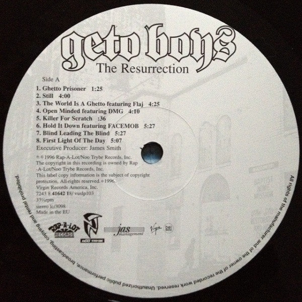 Geto Boys : The Resurrection (LP, Album)