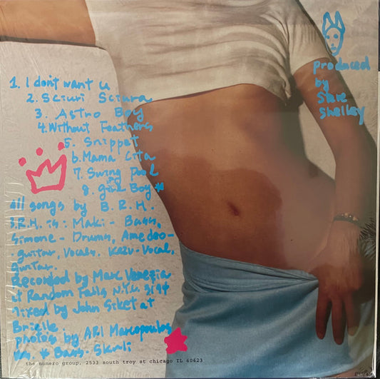 Blonde Redhead : Blonde Redhead (LP, Blu)