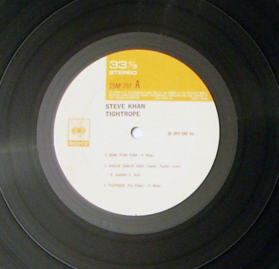 Steve Khan : Tightrope (LP, Album)
