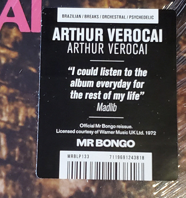 Arthur Verocai : Arthur Verocai (LP, Album, RE, RM, Gat)