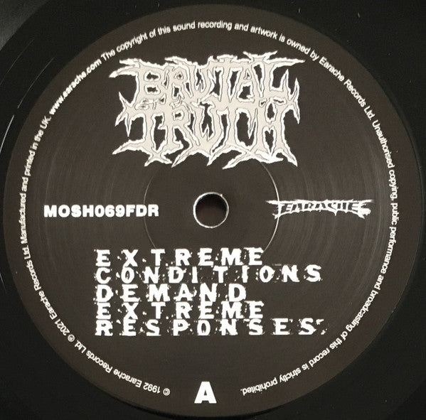 Brutal Truth : Extreme Conditions Demand Extreme Responses (LP, Album, RE, RM)
