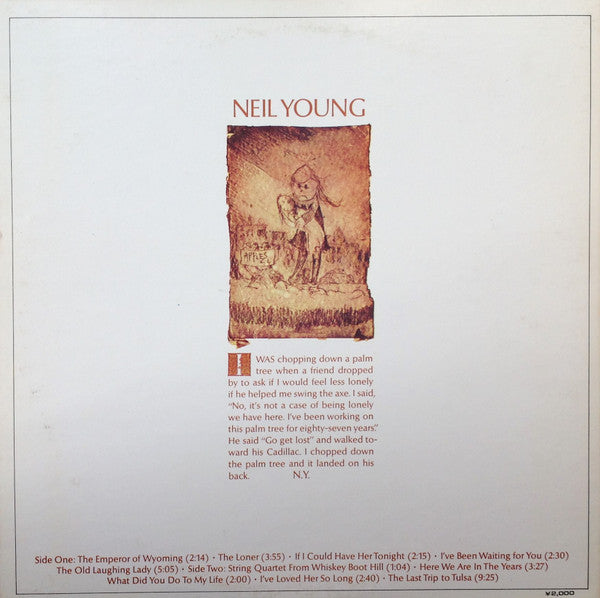 Neil Young = ニール・ヤング* : Neil Young = ニール・ヤング (LP, Album, RP, Gat)