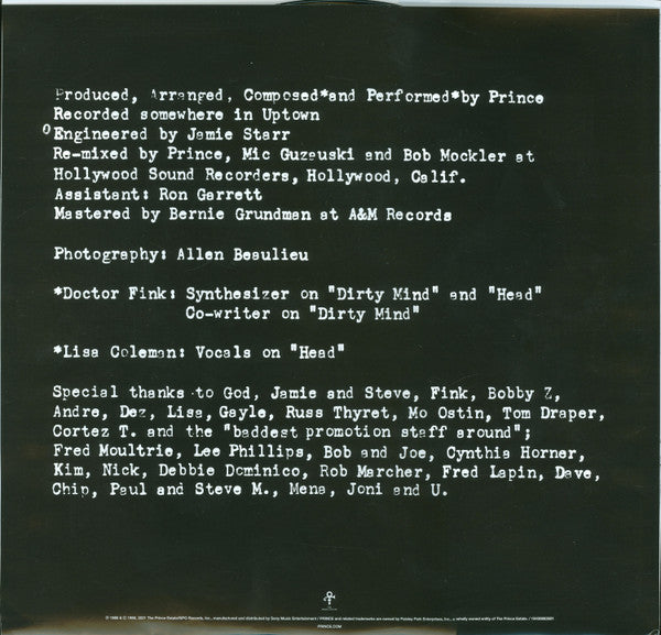 Prince : Dirty Mind (LP, Album, RE, 150)