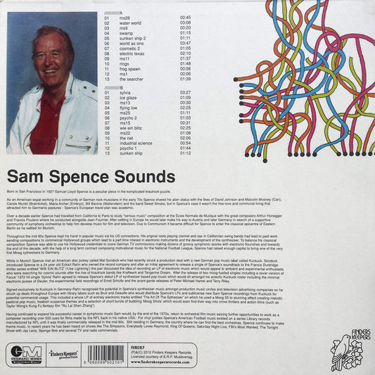 Sam Spence : Sounds (LP, Comp)