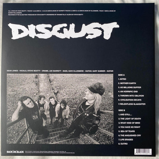Disgust : Brutality Of War (LP, Album, Ltd, RE, Red)