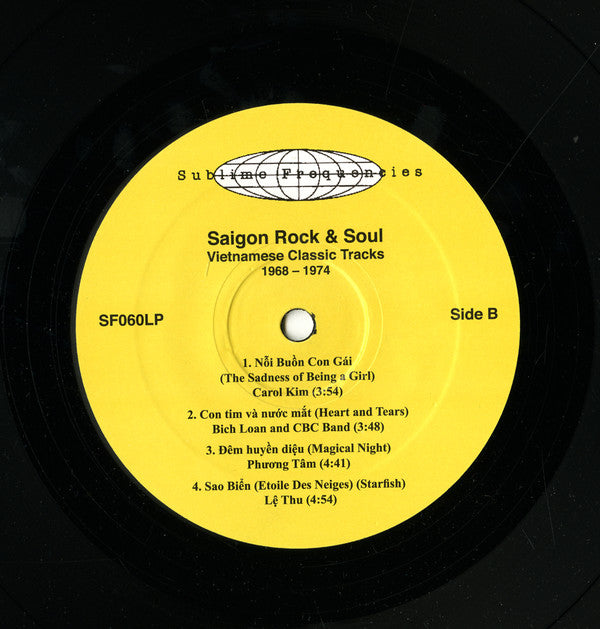 Various : Saigon Rock & Soul (Vietnamese Classic Tracks 1968-1974) (2xLP, Comp, Ltd)