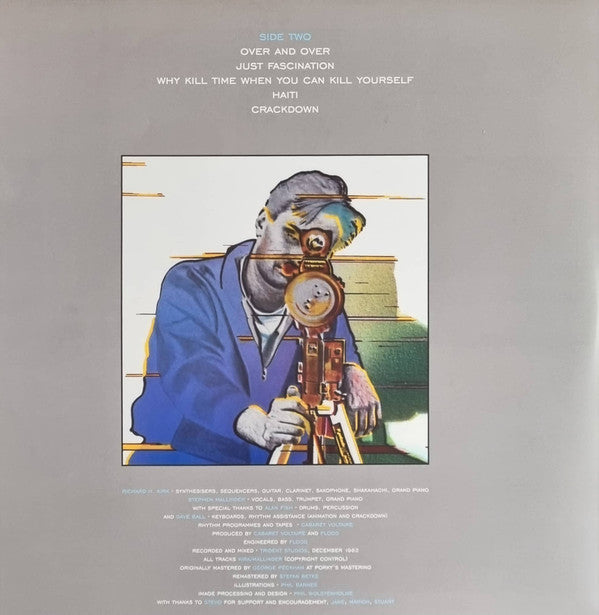 Cabaret Voltaire : The Crackdown (LP, Album, Ltd, RE, RM, Sil)