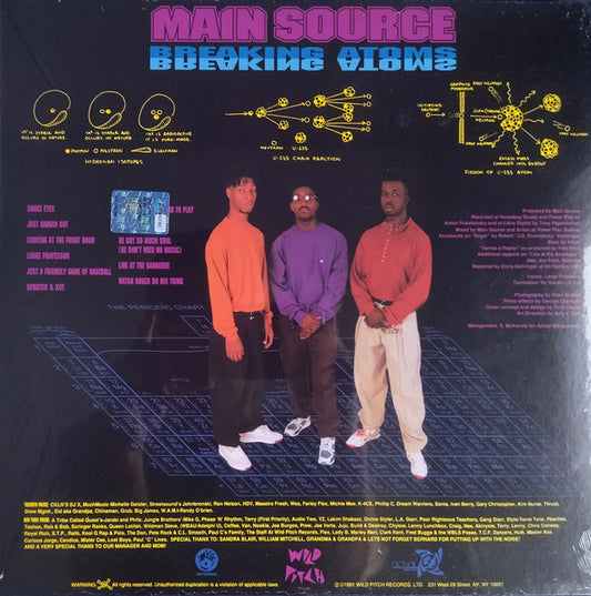 Main Source : Breaking Atoms (LP, Album, RE)