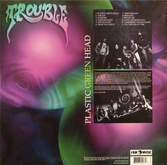 Trouble (5) : Plastic Green Head (LP, Album, RE)