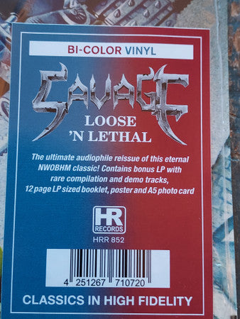 Savage (7) : Loose 'N Lethal (2xLP, Ltd, RE, RM, Red)