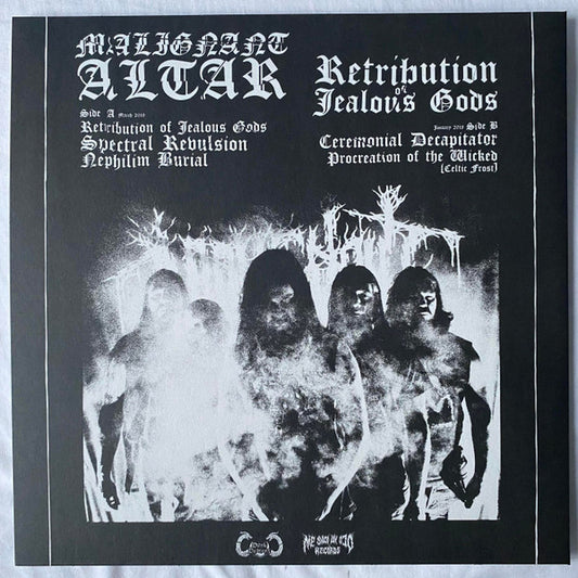 Malignant Altar : Retribution Of Jealous Gods (12", EP, Comp, RE, Swa)
