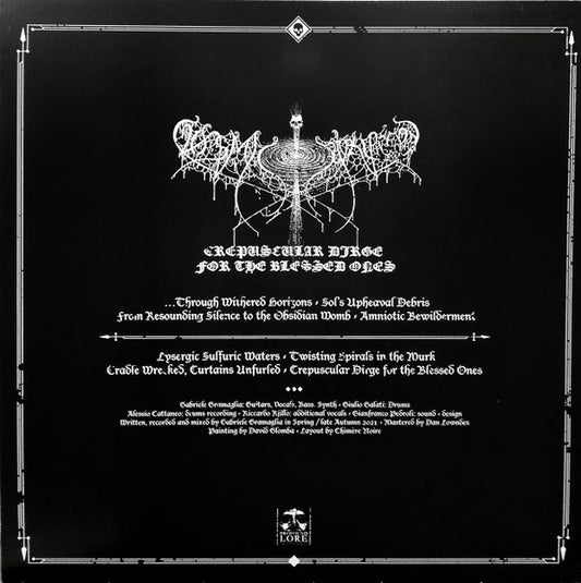 Cosmic Putrefaction : Crepuscular Dirge For The Blessed Ones (LP, Album, Ltd)