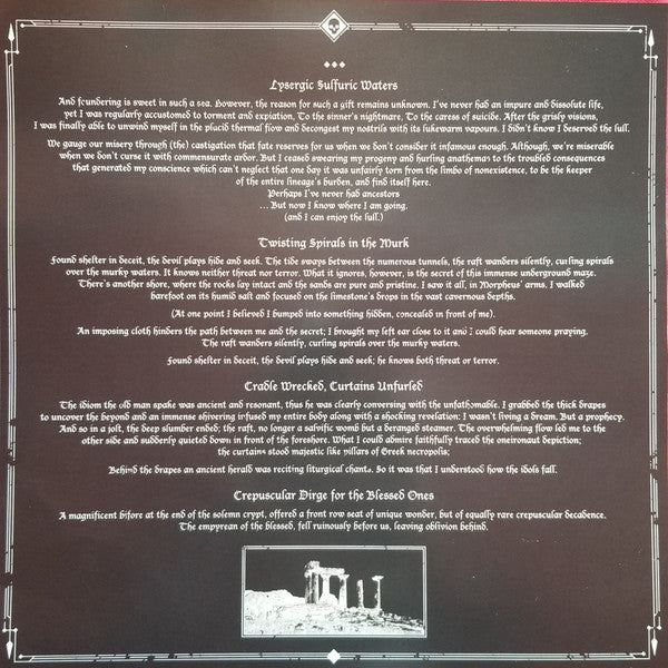 Cosmic Putrefaction : Crepuscular Dirge For The Blessed Ones (LP, Album, Ltd)