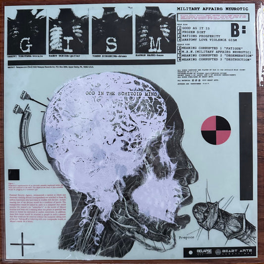 G.I.S.M. : Military Affairs Neurotic (LP, Album, Dlx, Ltd, RE, RM, Cok)