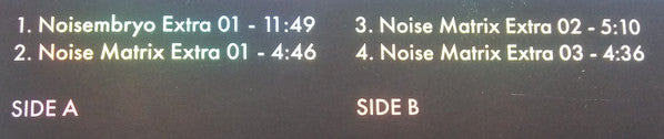 Merzbow : Noise Matrix (2xLP, RE)