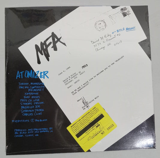 Big Black : Atomizer (LP, Album, RE, RM)