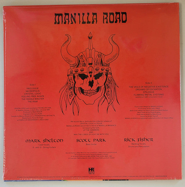 Manilla Road : Crystal Logic (LP, Album, Ltd, RE)