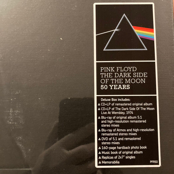 Pink Floyd : The Dark Side Of The Moon (50th Anniversary Edition Box Set) (CD, Album, RE, RM + CD, Album, RE + LP, Album, RE,)