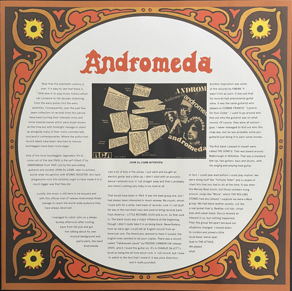 Andromeda (10) : Andromeda (LP, Album, Ltd, RE)