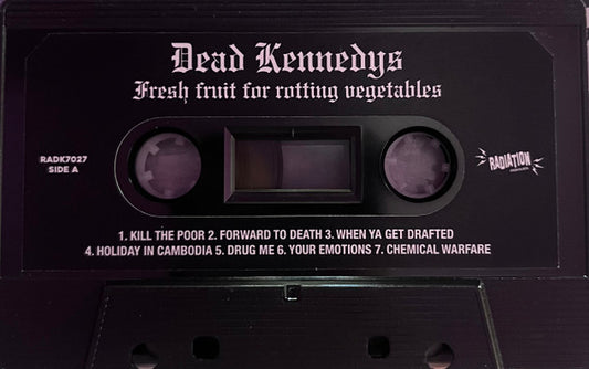 Dead Kennedys : Fresh Fruit For Rotting Vegetables (Cass, Album, RE)