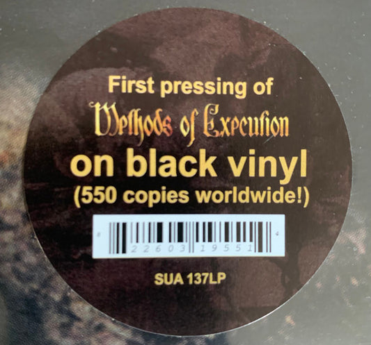 Brodequin : Methods Of Execution (LP, Album, RE)