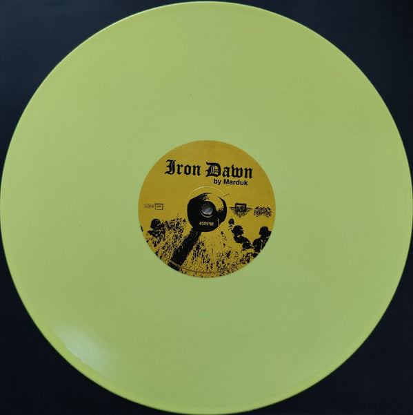 Marduk : Iron Dawn (LP, S/Sided, EP, Ltd, RE, Yel)