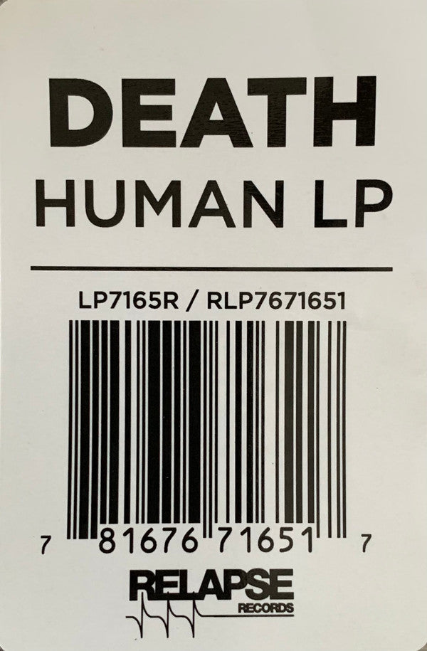 Death (2) : Human (LP, Album, RE, RM, RP)