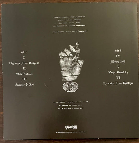 Amorphis : Privilege Of Evil (12", EP, RE, Cus)