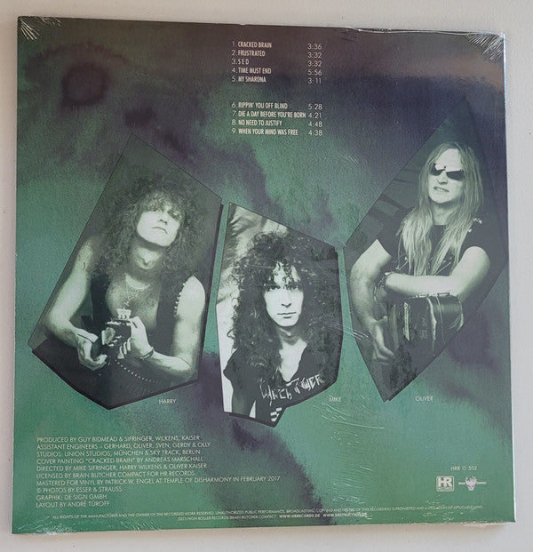 Destruction : Cracked Brain (LP, Album, RE, RP)