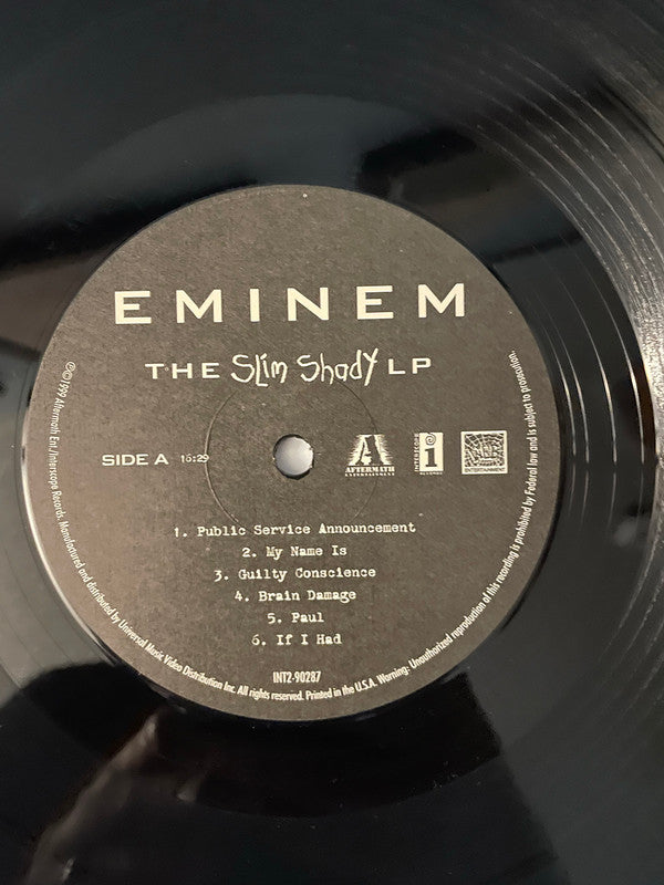 Eminem : The Slim Shady LP (2xLP, Album, RE, RM)