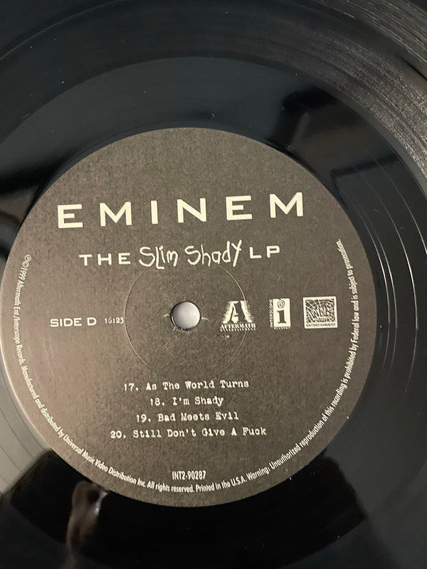 Eminem : The Slim Shady LP (2xLP, Album, RE, RM)