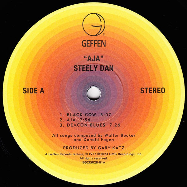Steely Dan : Aja (LP, Album, RE, RM, Gat)