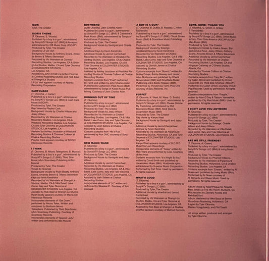 Tyler, The Creator : Igor (LP, Album, Gat)
