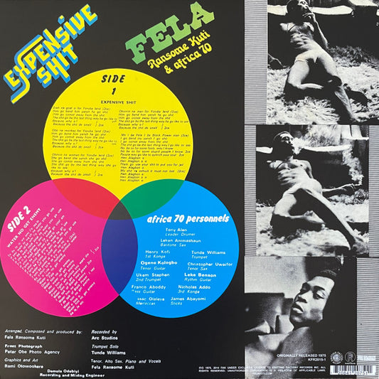 Fela Kuti & Africa 70 : Expensive Shit (LP, Album, RE)
