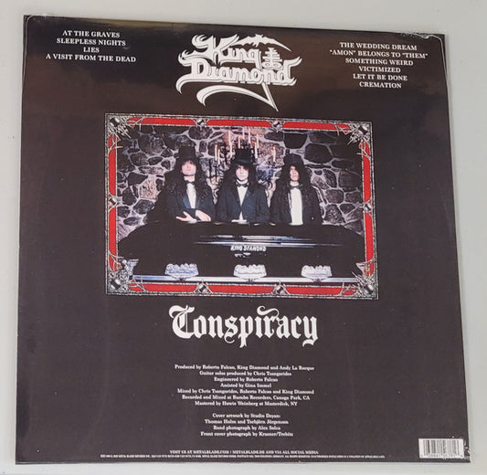 King Diamond : Conspiracy (LP, Album, RE, RP, 180)