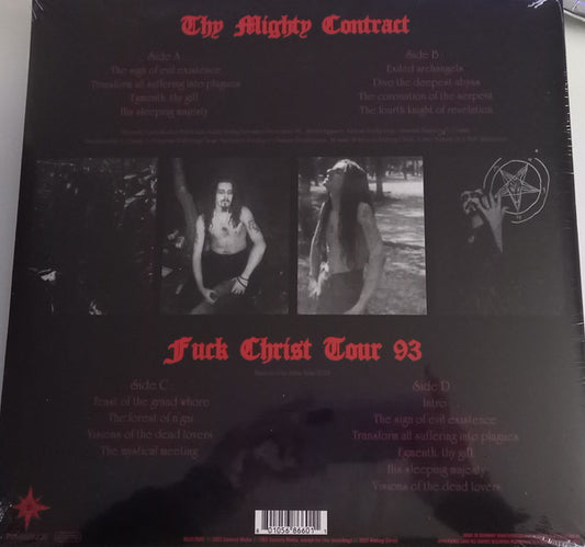 Rotting Christ : Thy Mighty Contract (LP, Album, RE, Red + LP, RE + Ltd)