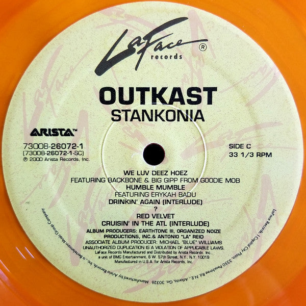 OutKast : Stankonia (2xLP, Album, Ora)