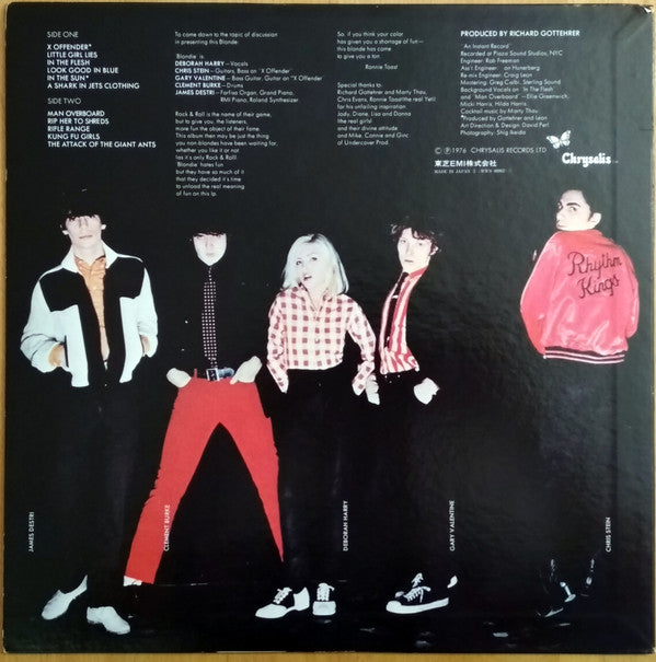 Blondie : Blondie (LP, Album)